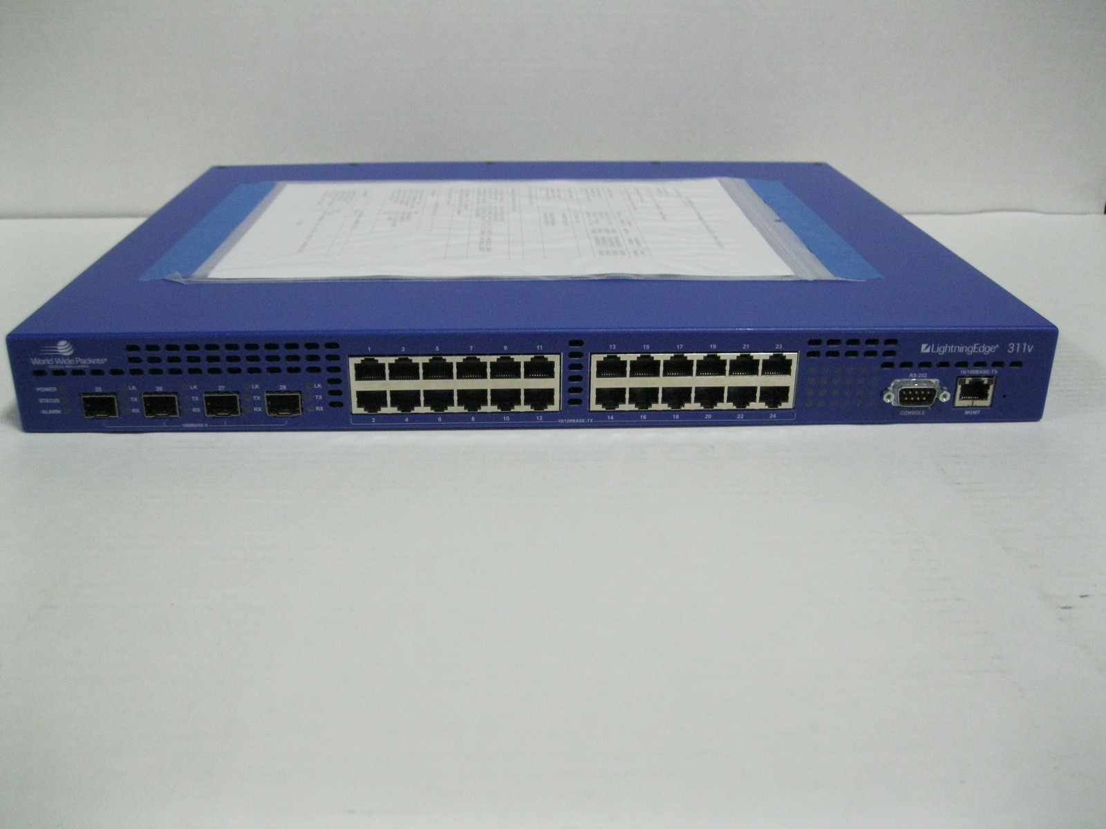 World Wide Packets LightningEdge LE-311v switch